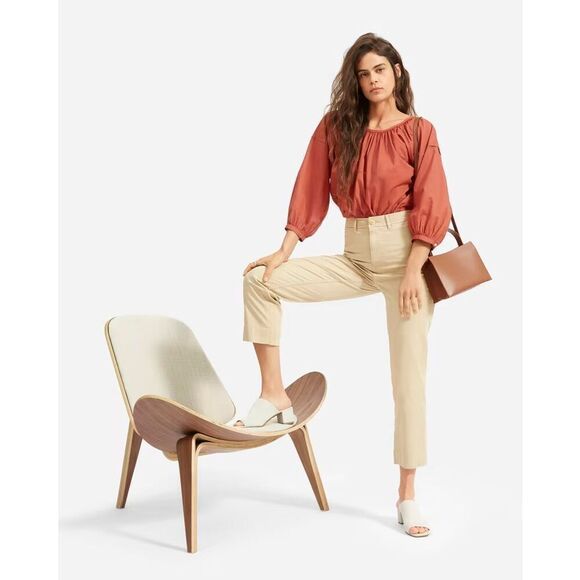 Everlane The Glove Mule in ReKnit White Bone Size 9 NEW - Picture 6 of 16